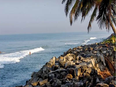 Varkala beach