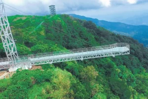 India's longest glass bridge in Kerala's Vagamon