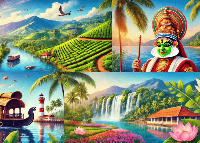Top 10 Tourist Places in Kerala