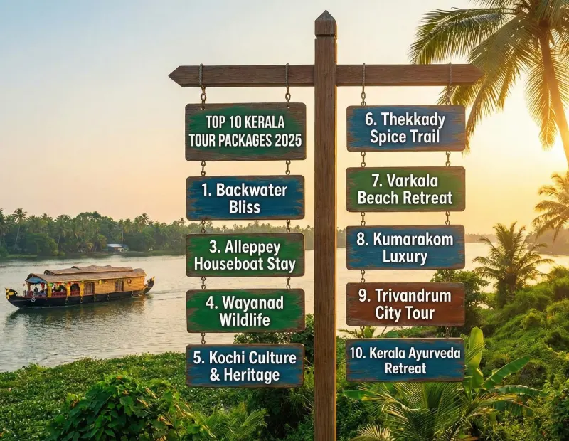 Top 10 Kerala Tour Packages in 2025
