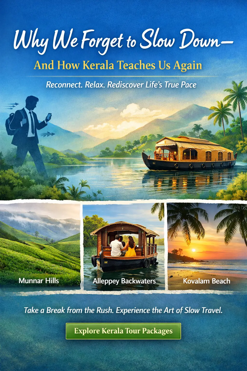 Kerala: Reconnect, relax, rediscover life